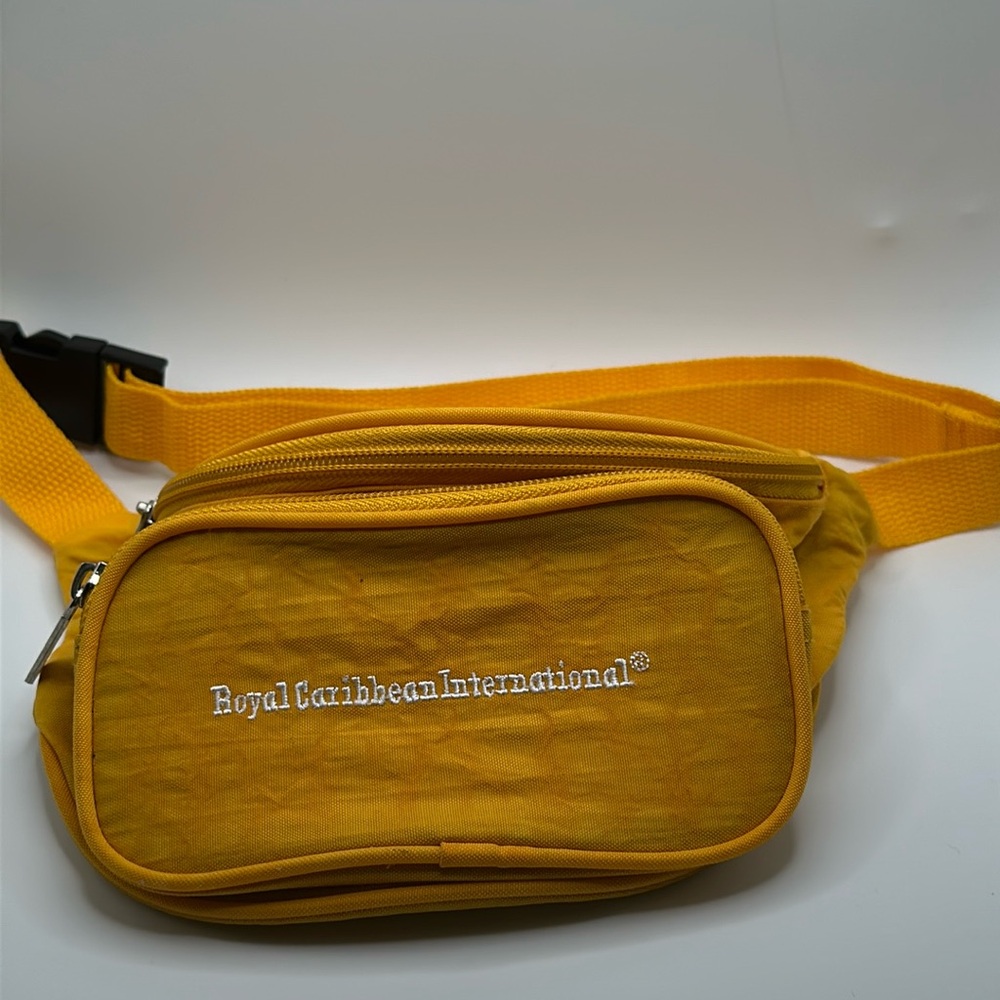 Royal Caribbean international Yellow traveling Fanny pack
